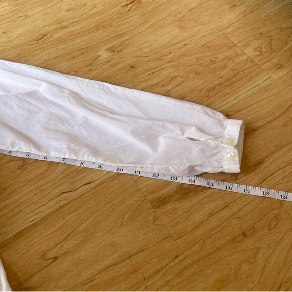 |Banana Republic| Relaxed Shirred Cotton Tunic Button Down in Woman Size Small - Picture 8 of 8